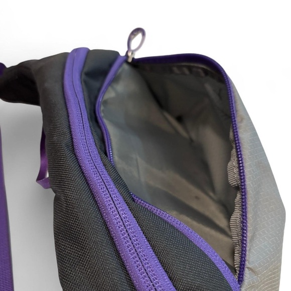 Osprey Daylite Waist Pack Gray Purple Fanny Pack Lightweight Travel Hiking Bag - Picture 7 of 7